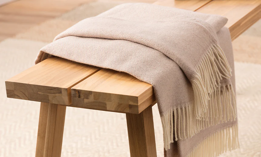 Merino Wool Throw Blanket